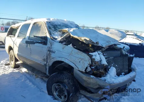 2004 Ford Excursion Eddie Bauer z USA, uszkodzony, nr VIN 1FMNU45S54EA29669